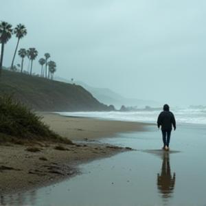 California Rainy Morning