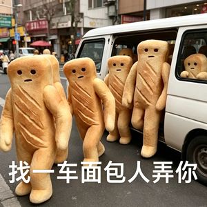 我找一车面包人弄你