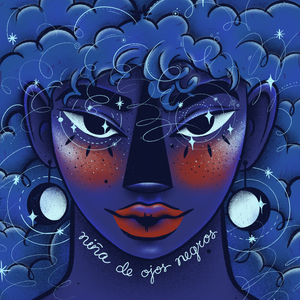 Niña de ojos negros