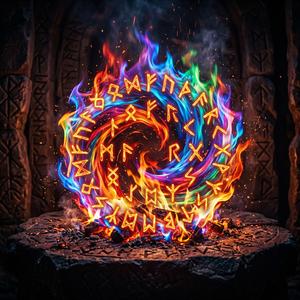 Runes In Fire