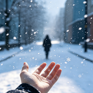 雪落下的声音