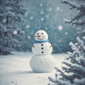 बर्फ गिर रही है