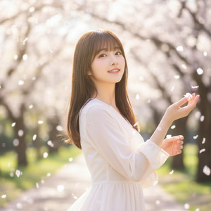 春の陽射しに導かれて