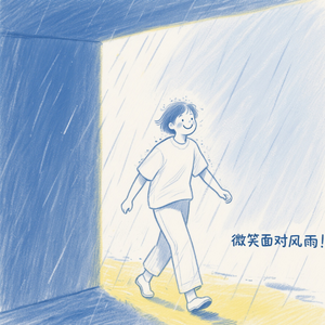 微笑面对风雨