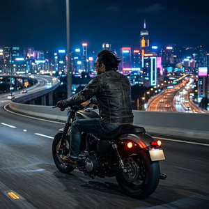 真夜中のハイウェイ