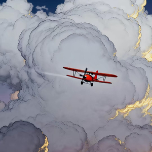 秋雨孤亭残荷风