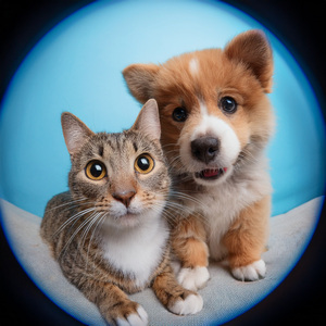 Mente Silenciosa Con Mascotas Apacibles