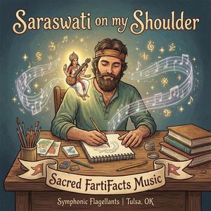 Saraswati on my Shoulder