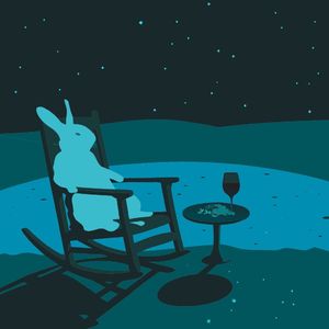 グラスとラムレーズン（玻璃杯与朗姆酒）