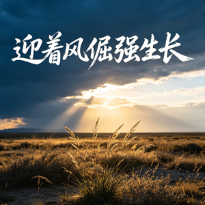 迎着风倔强生长