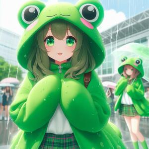 一起穿青蛙装吧