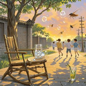 蝉鸣里的旧时光_理发小青橘