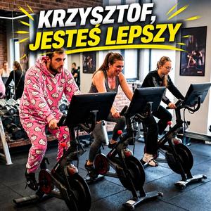 Kręcę pedały na siłown