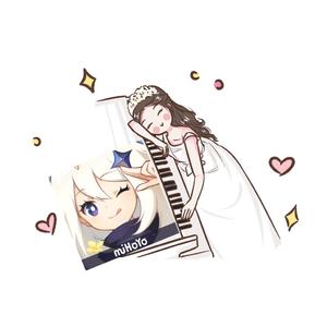 皎洁的笑颜（钢琴版）《原神》龙脊雪山OST