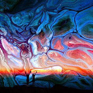 Under the Moonlights Spell of the Celestial Sunrise