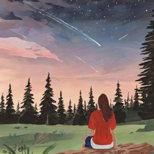 潮水退去的孤单守望