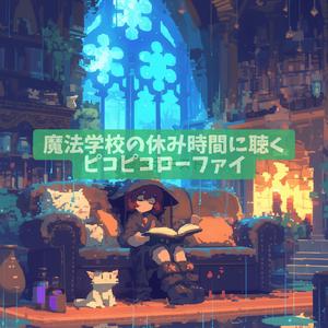 黒猫と音符の小道