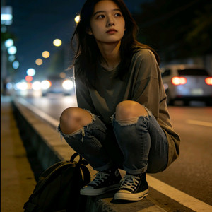 风中的晚安