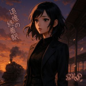 夕焼けへの汽车