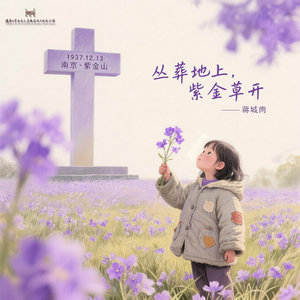 丛葬地上，紫金草开