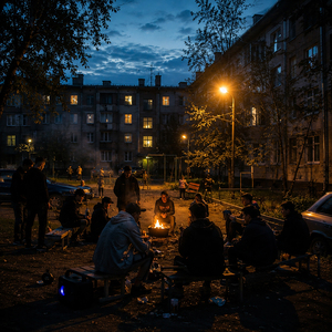 Во дворах