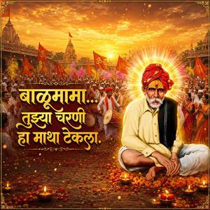 बाळूमामा... तुझ्या चरणी हा माथा टेकला.