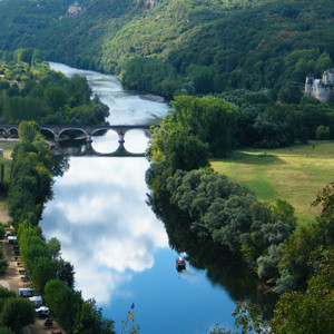 Nature's Reflections by Stream