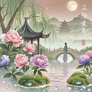 芍药花开故人来