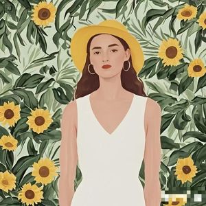 她比夏天更晴朗