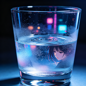 玻璃杯夜