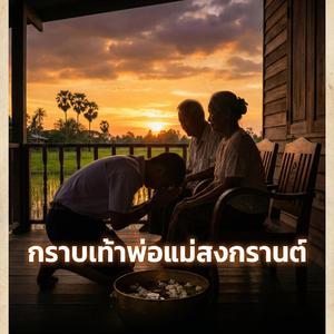 กราบเท้าพ่อแม่สงกรานต์