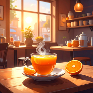 オレンジティーの午後