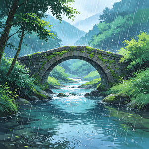 雷雨声助眠（阿尔法脑波音乐）