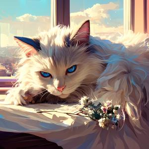 こねこ時間 -Thursday 窓辺でひなたぼっこ-