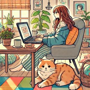 chill song for work AI