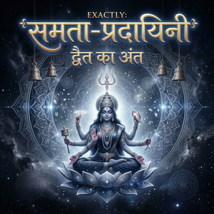 समता प्रदायिनी द्वैत का अंत