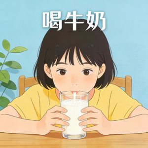 喝牛奶