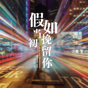 假如当初挽留你