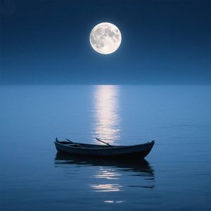 明月看孤舟