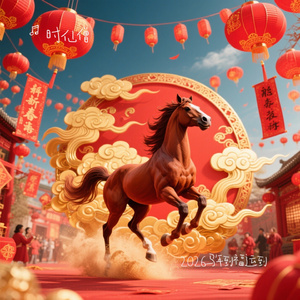 2026马年到福运到
