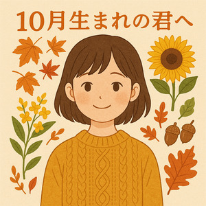10月生まれの君へ