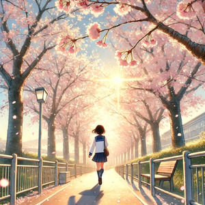 入学式の朝が来た