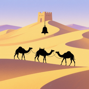 冰川融水过石滩