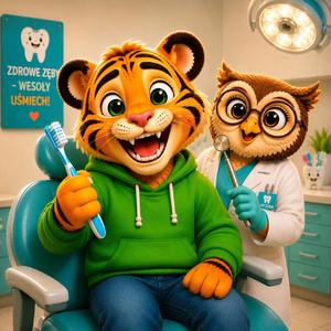 Tygrysek u dentysty