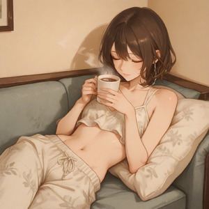 Nostalgic Chillhop Piano with Ocean Waves