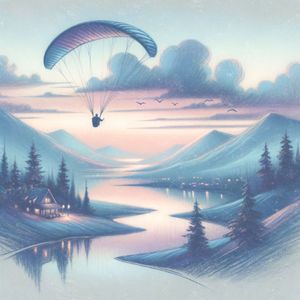 soaring low to lofi skies