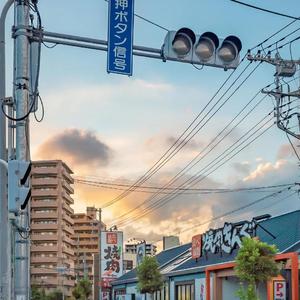 朝霞，晚霞