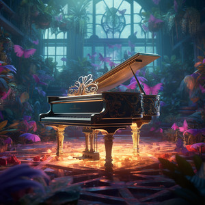 Garden Piano Blossoms Waltz