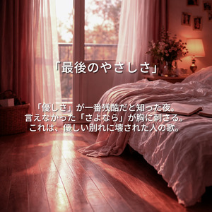 最後のやさしさ