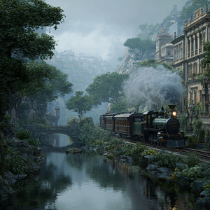 train to school